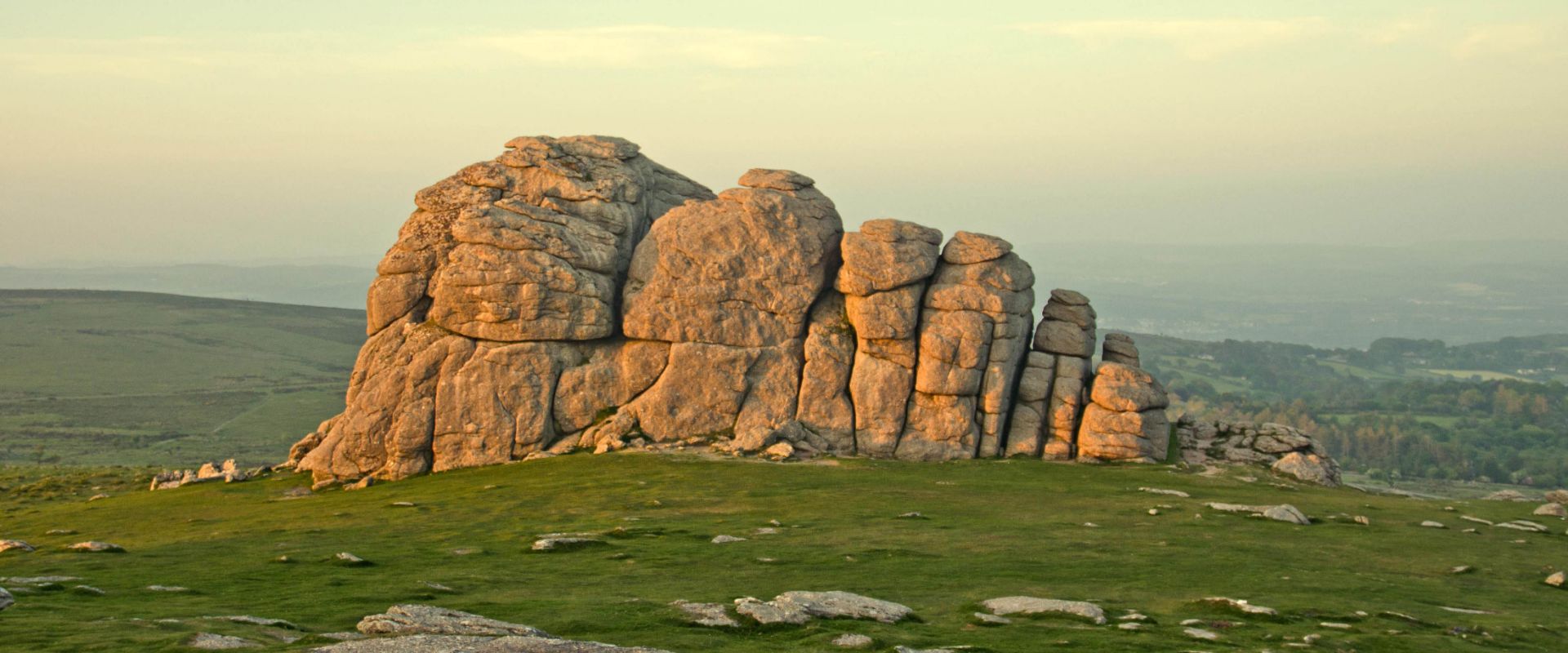 Haytor in the early evening light