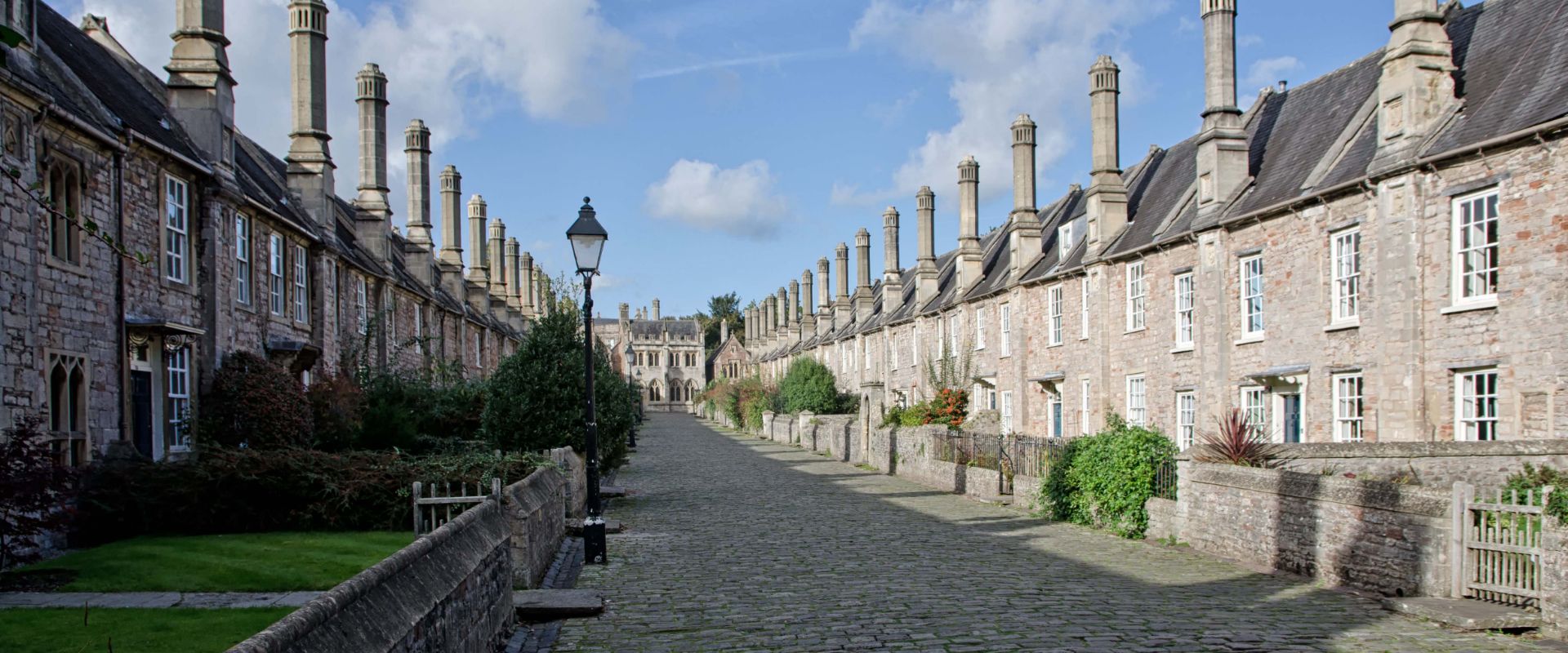 The Vicar's Close in the city of Wells
